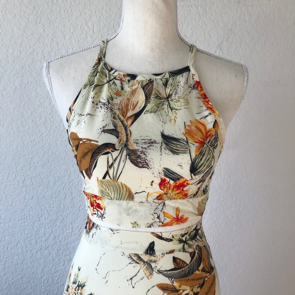 🎉2X HOST PIC🎉FLORAL CROP TOP MAXI SKIRT BOHO SET - Picture 12 of 16